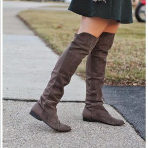 Chinese Laundry Brown Suede Knee High Boots